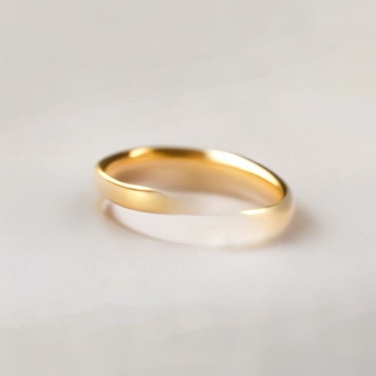 Gold Band Ring