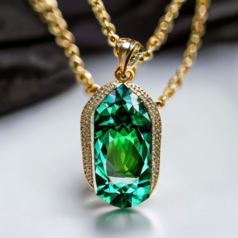Emerald Pendant