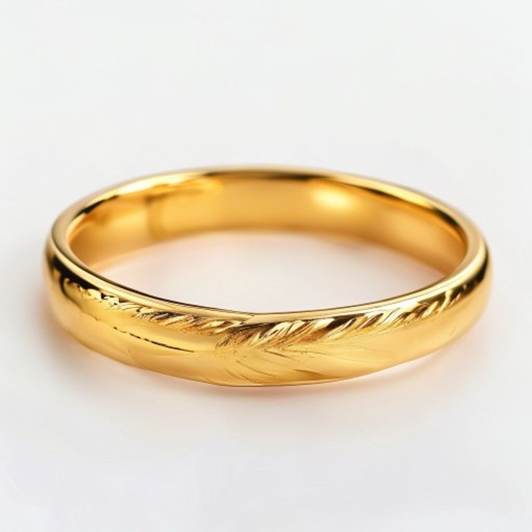 Gold Bangle Bracelet